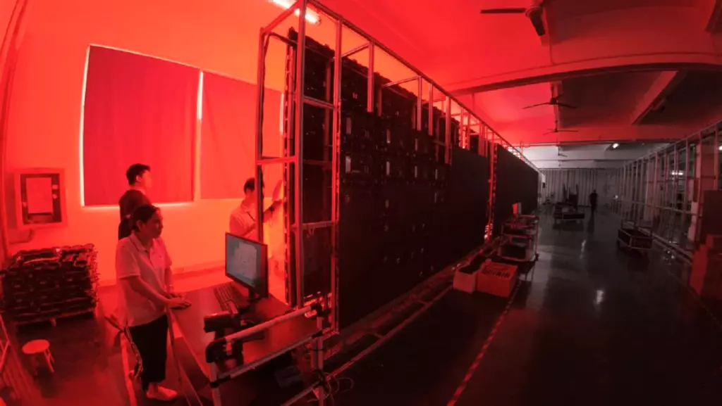 Ageing testing area